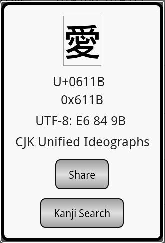 Dialog Box for Detailed Info